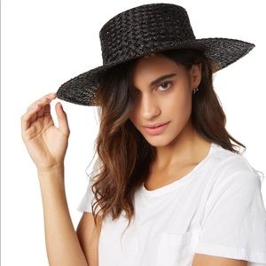 Lack Of Color Sunnydip Black Beach Hat 